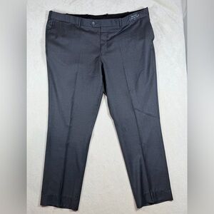 Brand New Coppley 43W 100% Reda 1865 Wool Super 150’s Charcoal Trousers